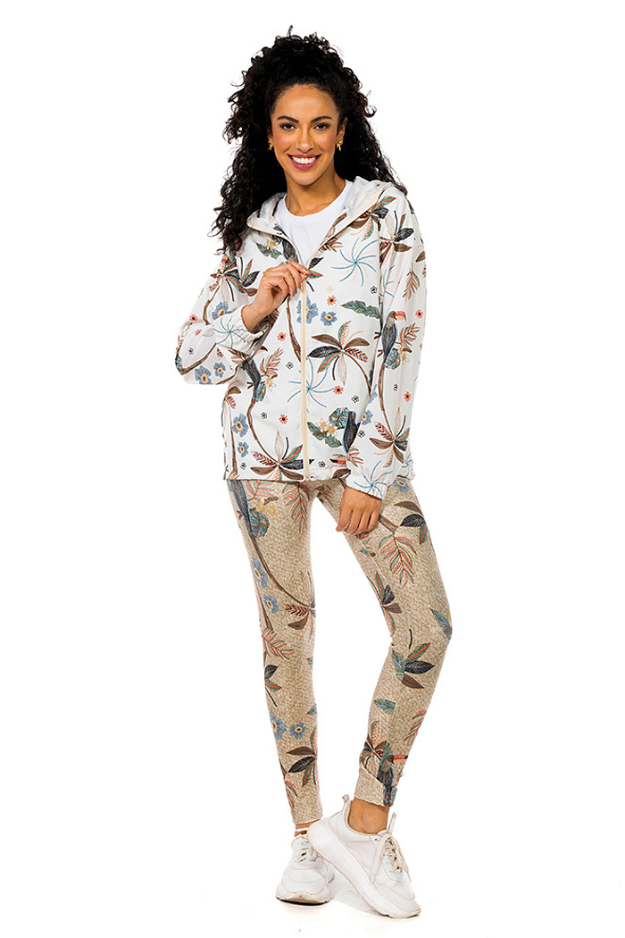 Calça Legging Tucaninhos Bordados