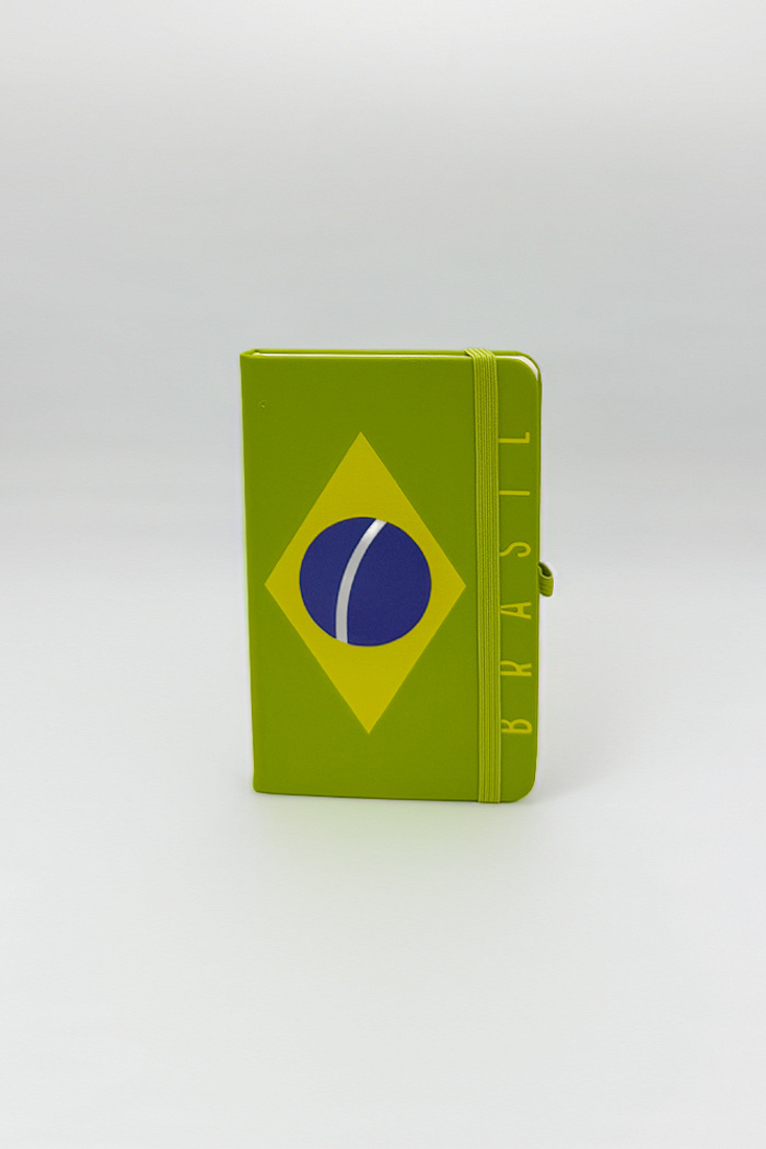 Caderno Pequeno Brasil Verde