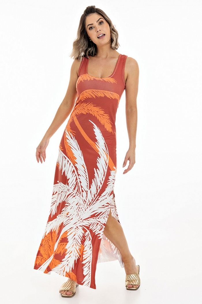 Vestido Hortência Big Coqueiro