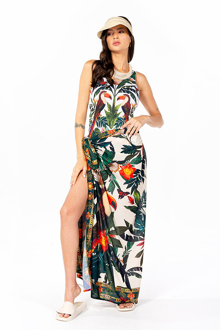 Canga Retangular Tucaninhos