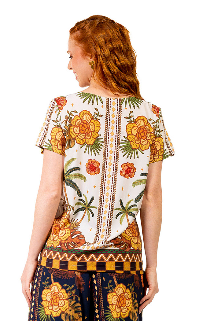 Blusa Atena Tucano Barra Noite Azul