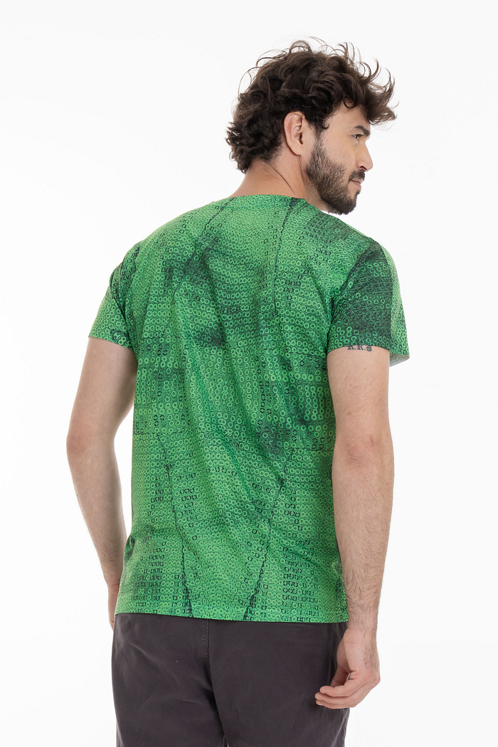 Camiseta Básica Adulto Bandeiras Lantejoulas