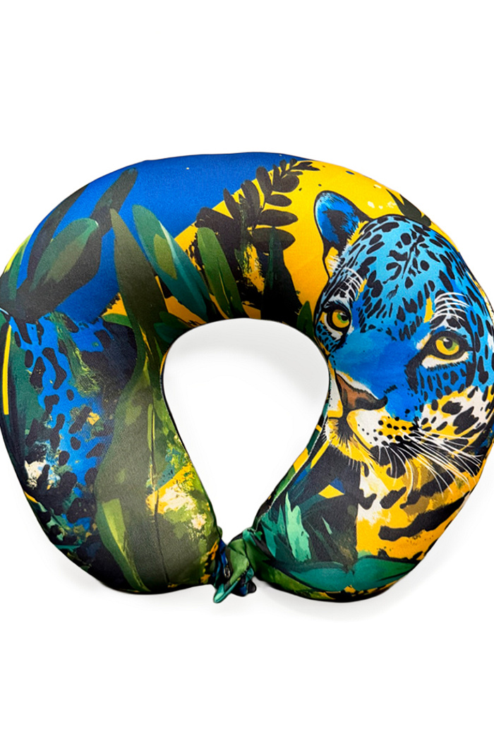 Descanso de Pescoço Onça Cores do Brasil