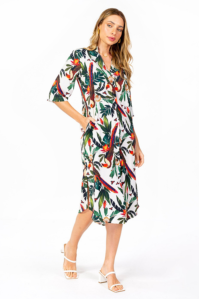 Chemise Atena Gola Padre Tucaninhos