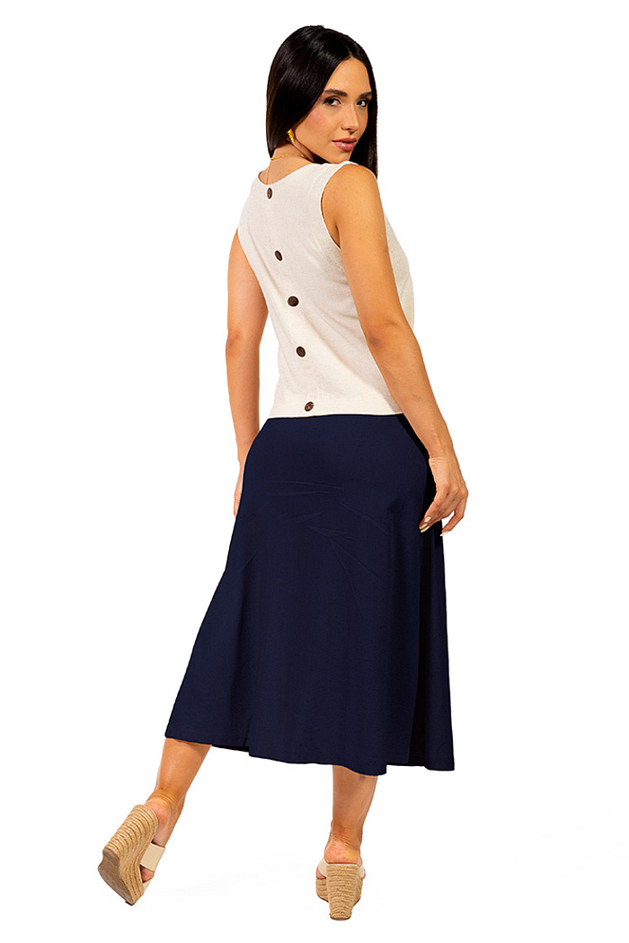 Saia Envelope Linho Ana Marinho