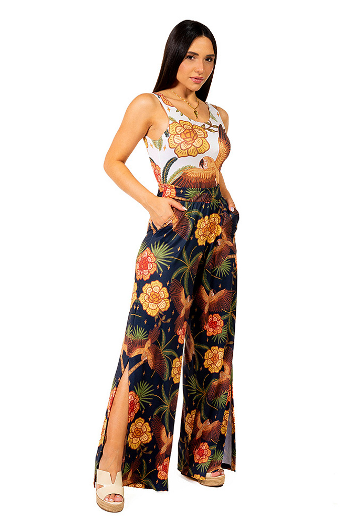 Calça Com Fenda Tucano Barra Noite