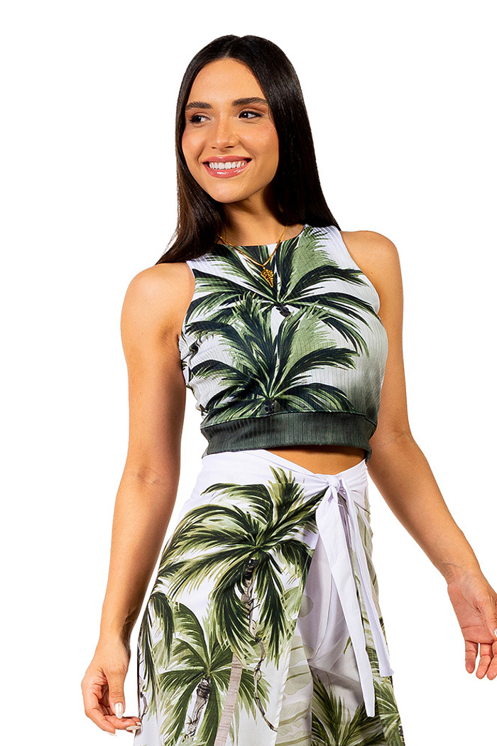 Top Canelado Palmeiras