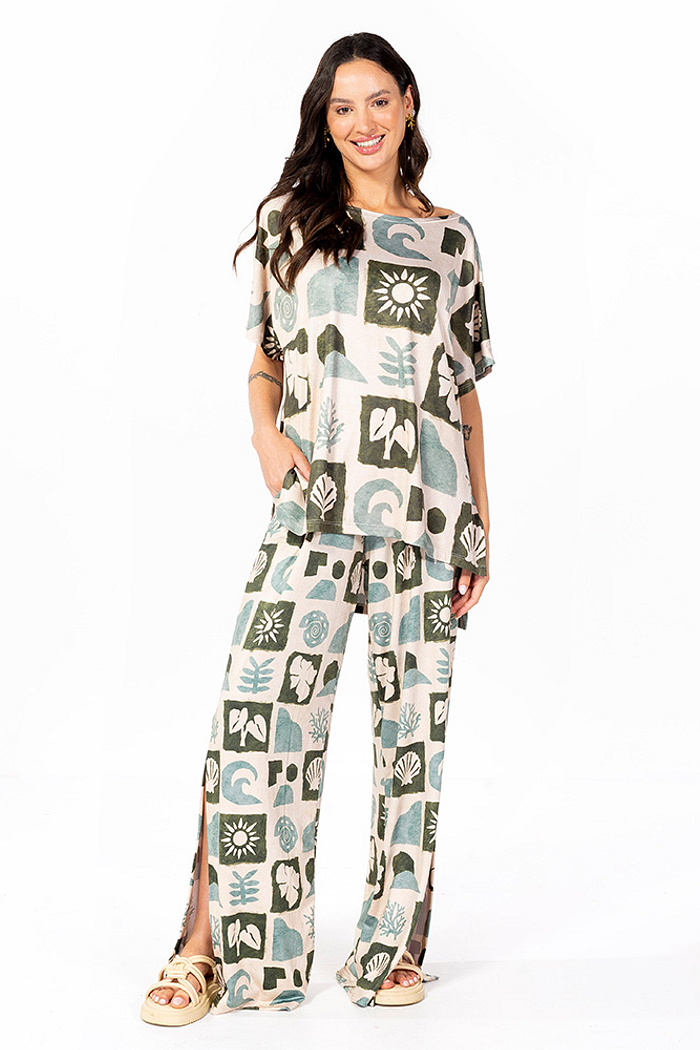 Blusa Conceito Oceano