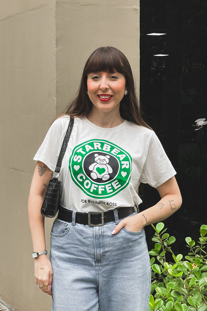 CAMISETA STARBEAR OFF WHITE