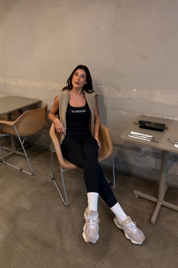 CALÇA LEGGING FLOW PRETA