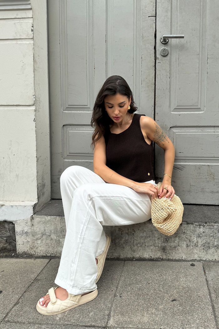 CALÇA ALFAIATARIA ALISSA BRANCA