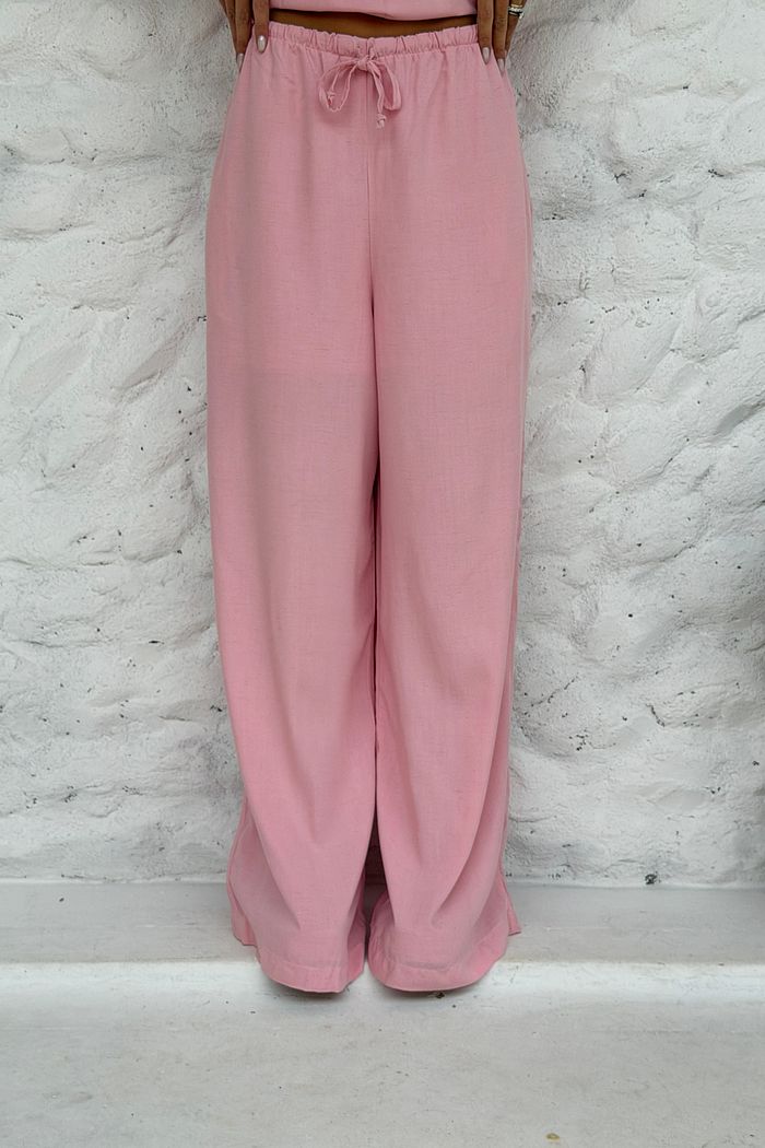 CALÇA PANTALONA CARIBE ROSA CANDY
