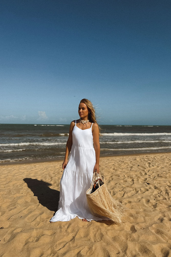 VESTIDO LONGO NINA BRANCO
