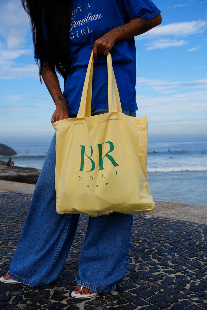 ECOBAG BR SOUL AMARELO SUNSHINE