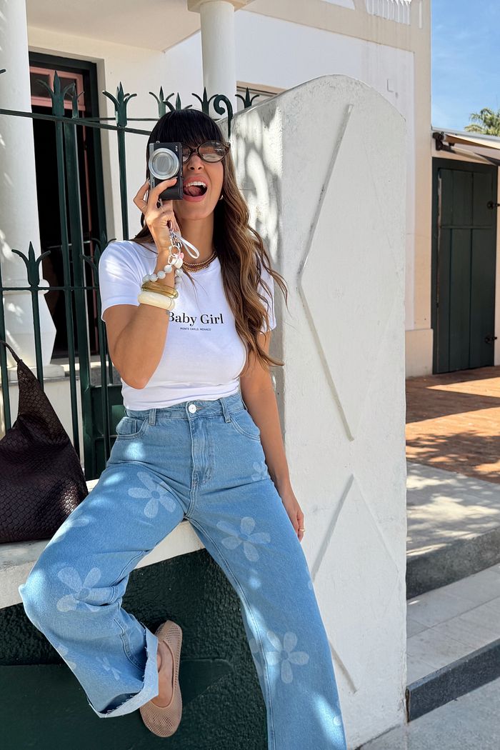 BABY TEE BABY GIRL BRANCA