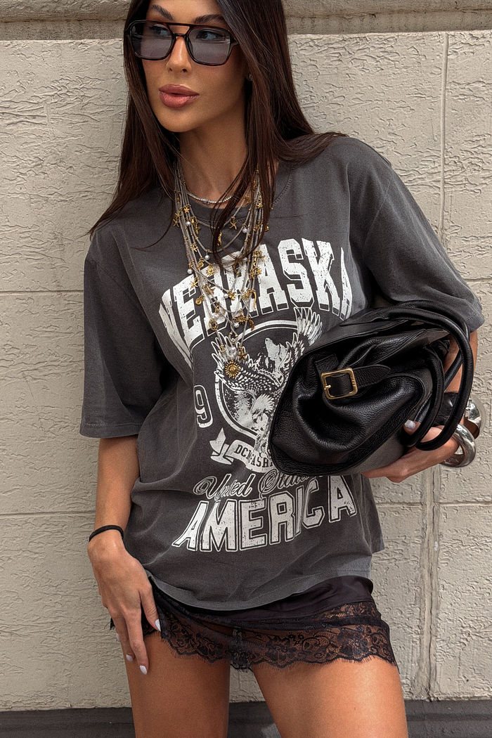 T-SHIRT OVERSIZED NEBRASKA CHUMBO