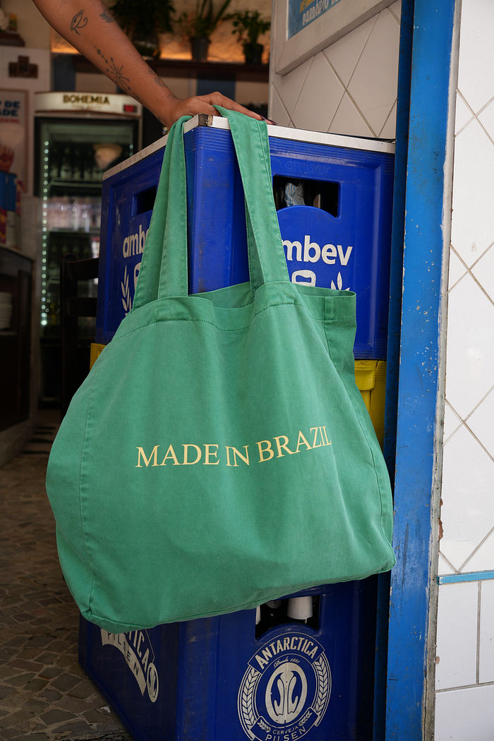 ECOBAG MADE IN BRAZIL VERDE BANDEIRA