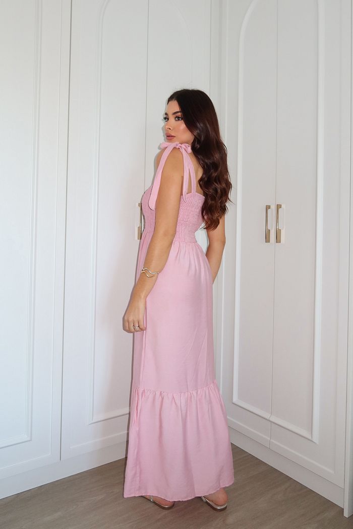 VESTIDO MIDI PATY ROSA CANDY