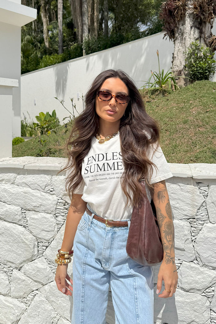 T-SHIRT ESTONADA ENDLESS SUMMER OFF WHITE