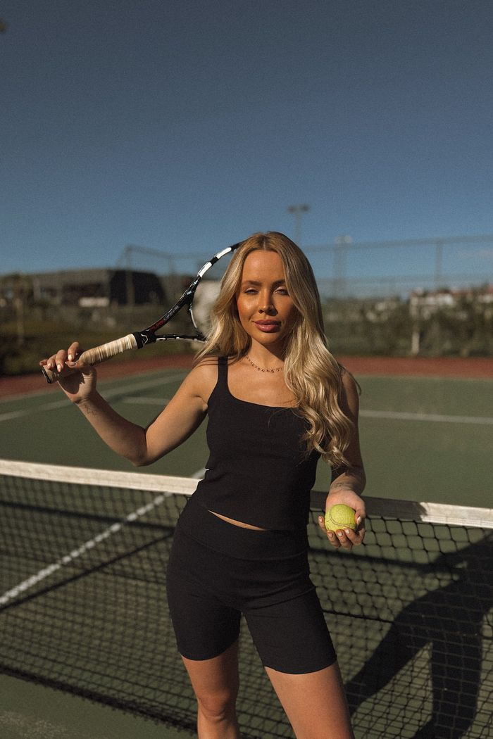 REGATA CANELADA SOL PRETA