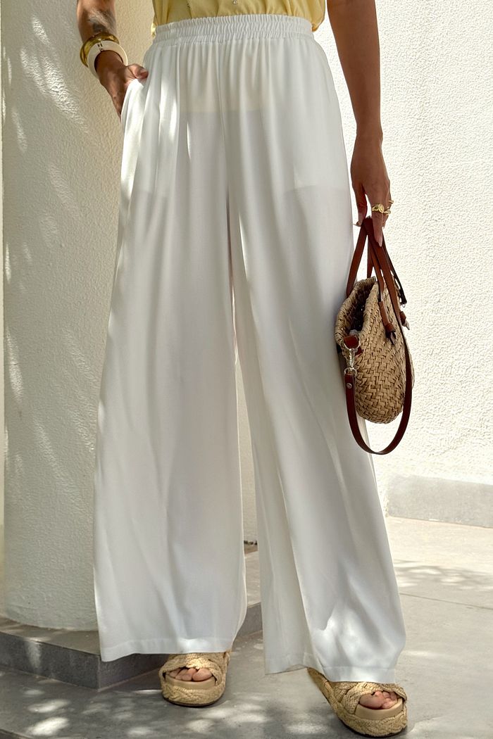 CALÇA PANTALONA LIA BRANCA