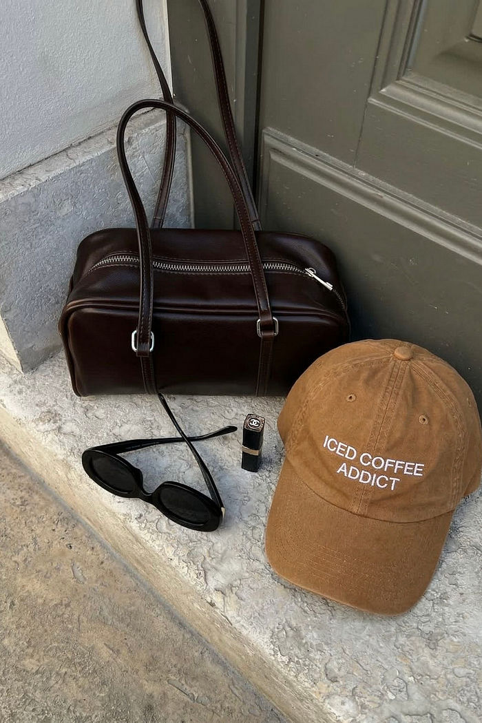 BONÉ DAD HAT COFFEE MARROM