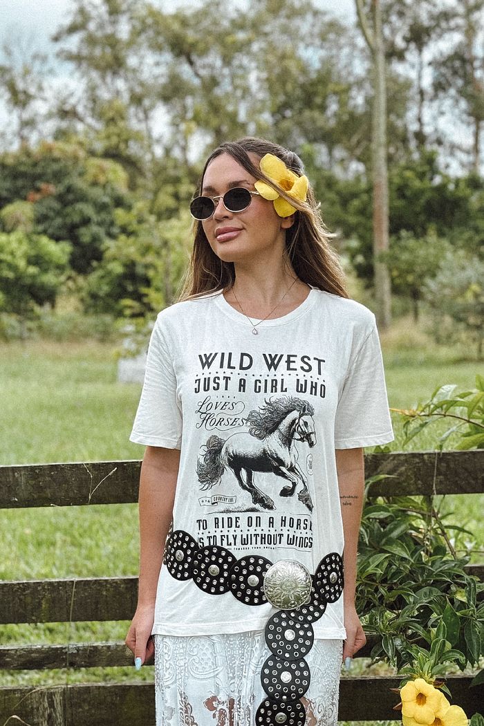 T-SHIRT ESTONADA COUNTRY LIFE OFF WHITE