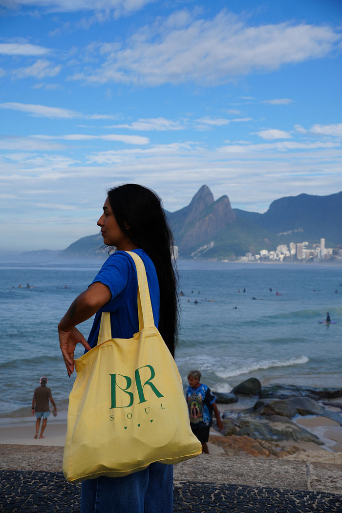 ECOBAG BR SOUL AMARELO SUNSHINE