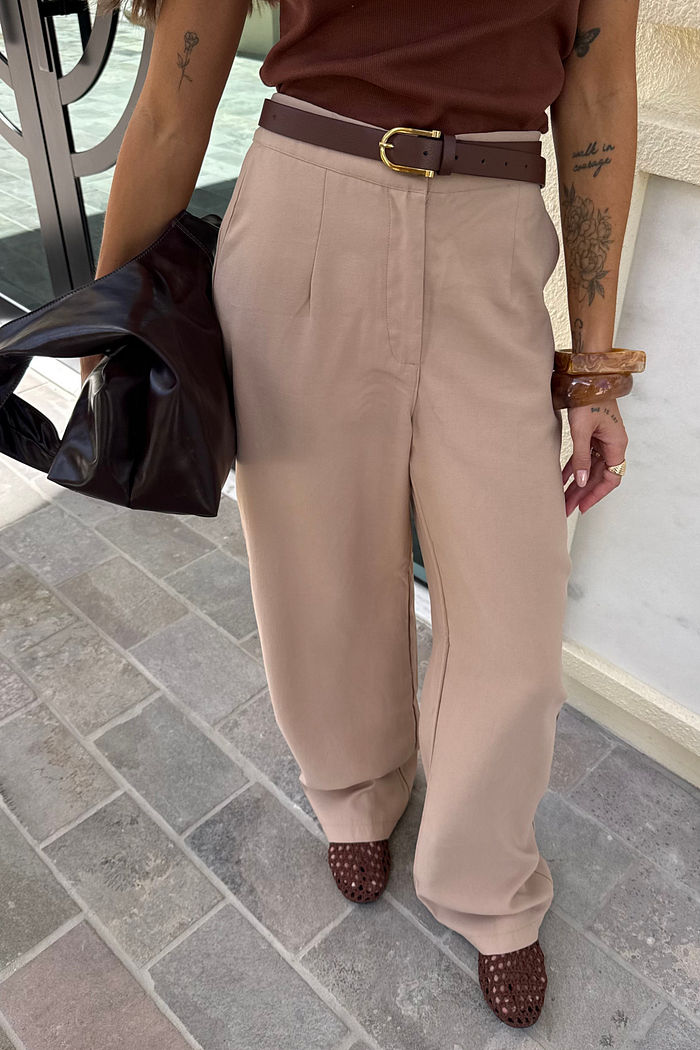 CALÇA ALFAIATARIA ALISSA AREIA