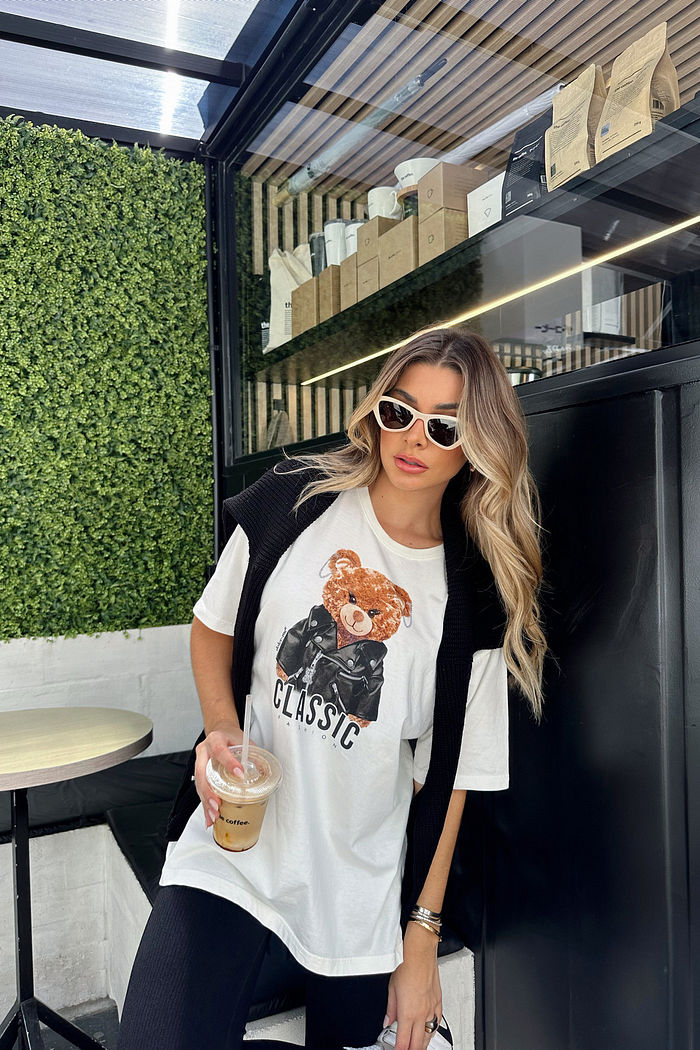 T-SHIRT ESTONADA CLASSIC FASHION OFF WHITE