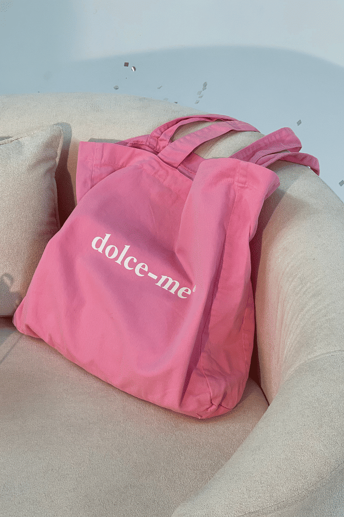 ECOBAG MARCA DOLCE-ME ROSA CREAM