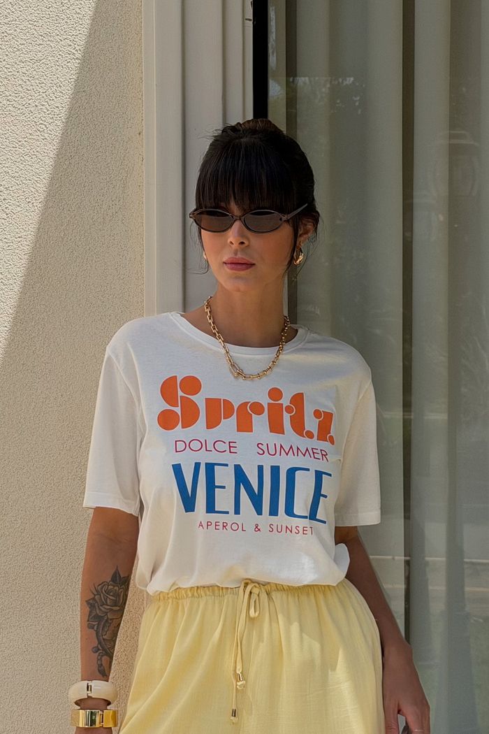 T-SHIRT ESTONADA SPRITZ OFF WHITE