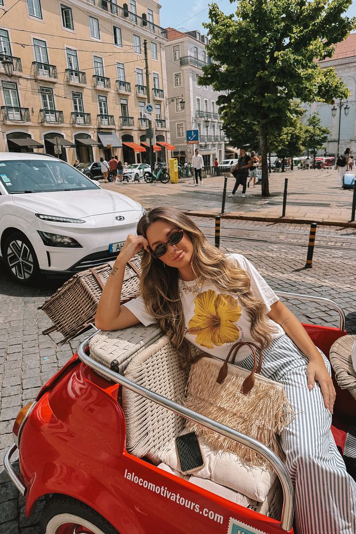 T-SHIRT ESTONADA HIBISCO BLOOM OFF WHITE