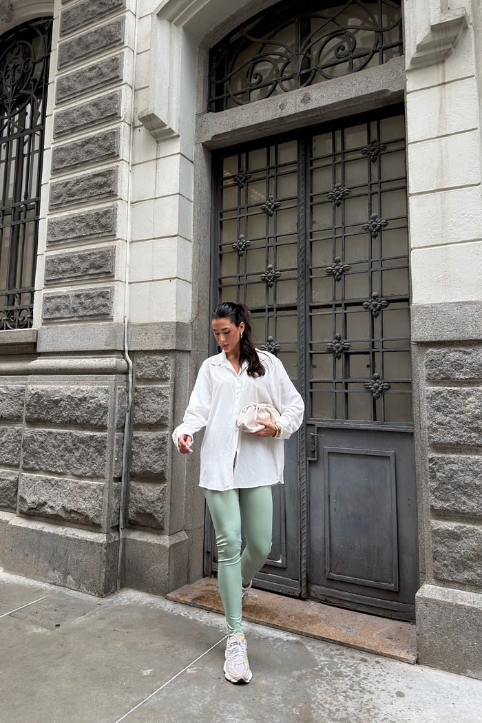 CALÇA LEGGING FLOW VERDE SAGE