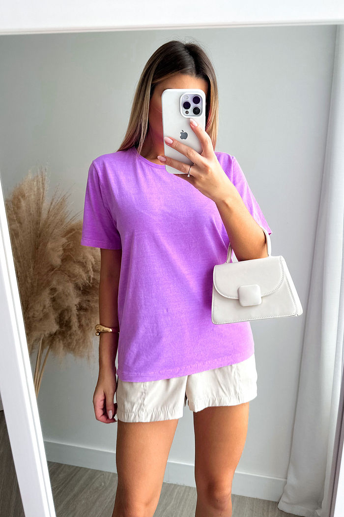 T-SHIRT ESTONADA LISA NUDE - Comprar em LeMatch