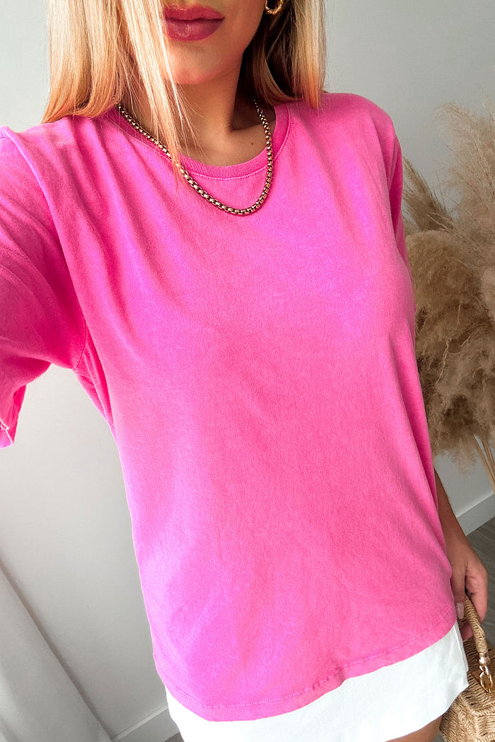 T-SHIRT ESTONADA LISA ROSA SUMMER