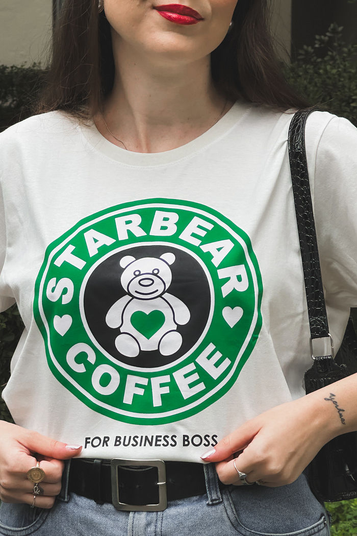 CAMISETA STARBEAR OFF WHITE