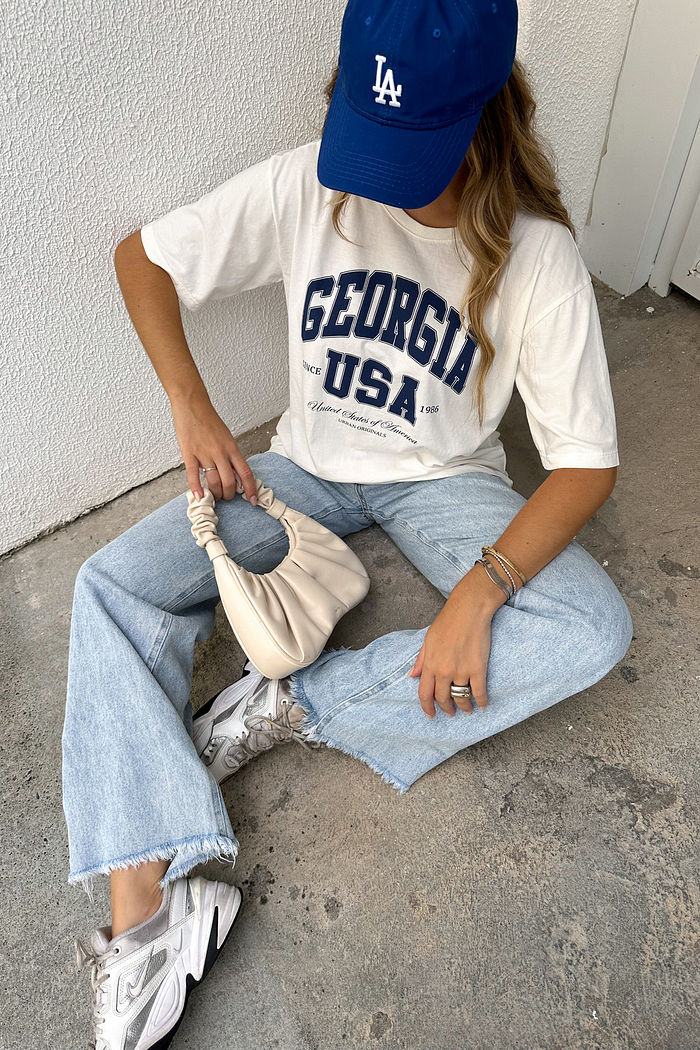 T-SHIRT ESTONADA GEORGIA OFF WHITE