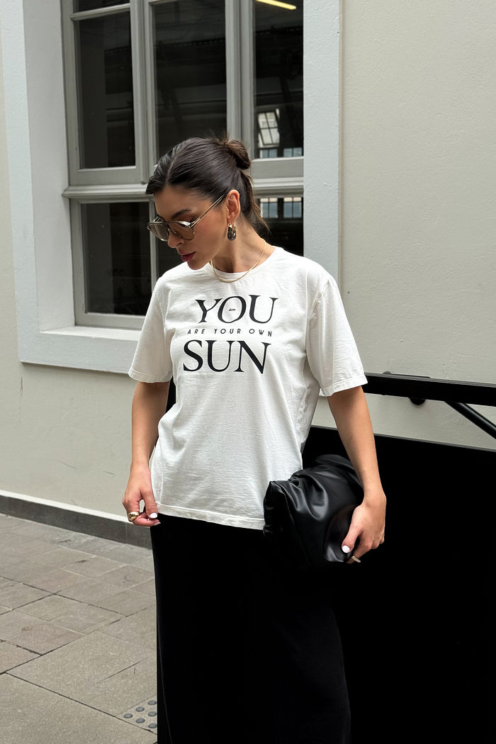 T-SHIRT ESTONADA YOU SUN OFF WHITE