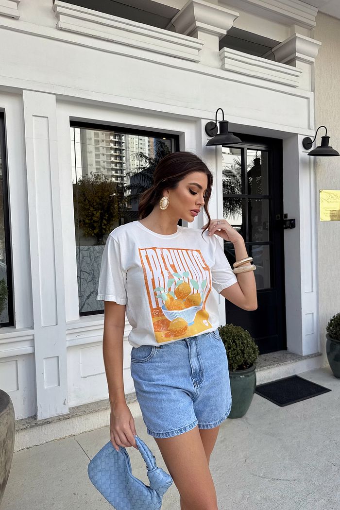 T-SHIRT ESTONADA FRESHING OFF WHITE
