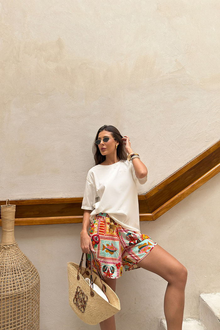 T-SHIRT ESTONADA LISA OFF WHITE