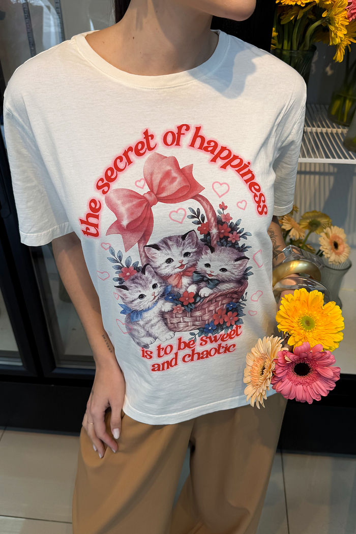 T-SHIRT ESTONADA TO BE SWEET OFF WHITE