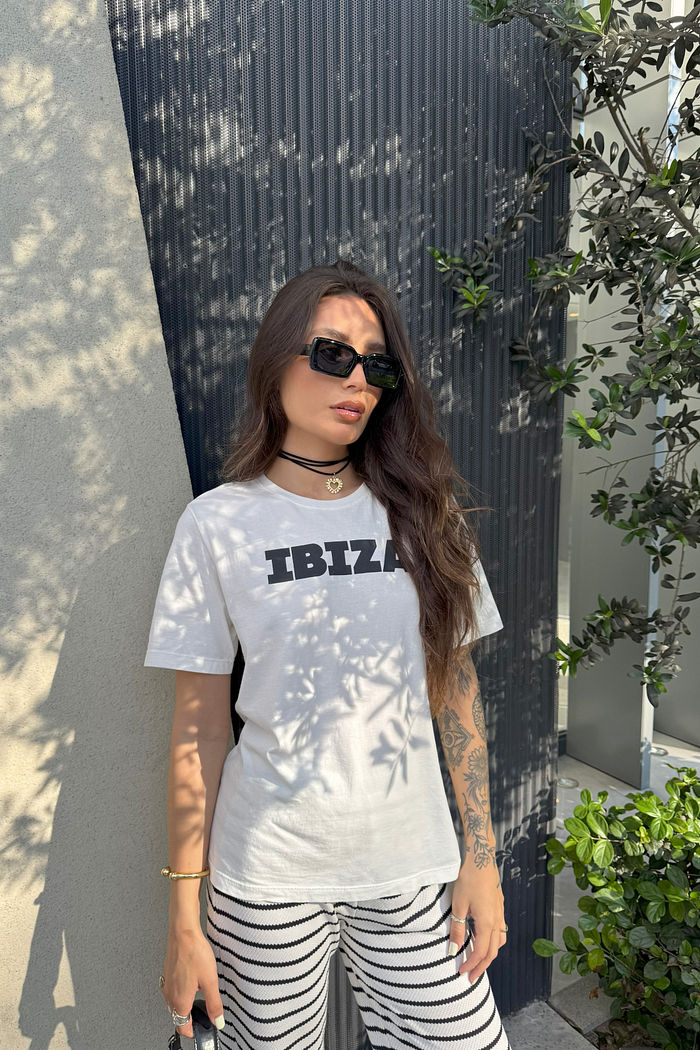 T-SHIRT ESTONADA IBIZA OFF WHITE