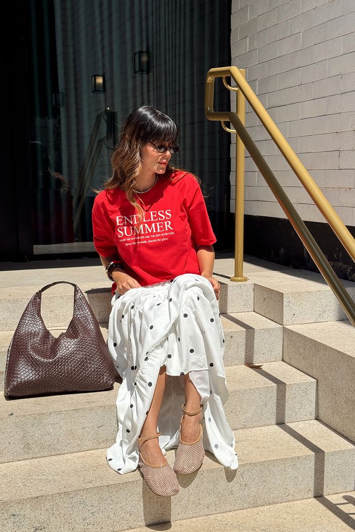 T-SHIRT ESTONADA ENDLESS SUMMER VERMELHA