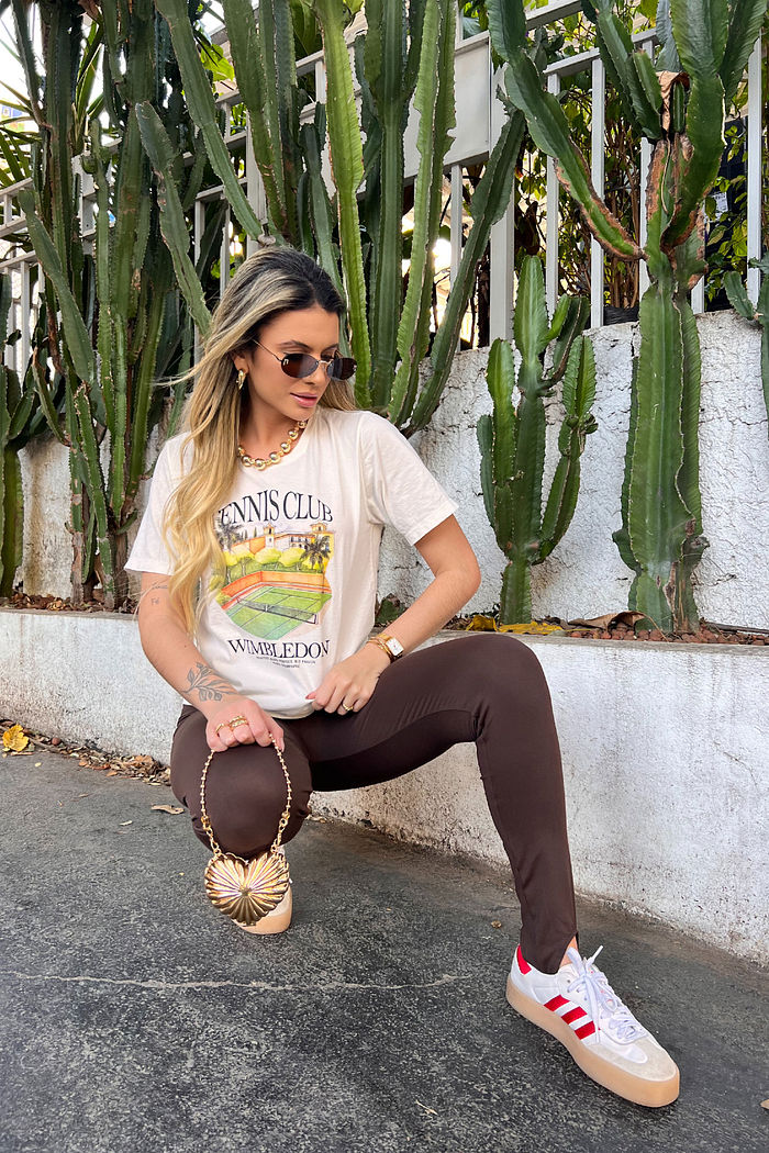 CALÇA FUSÔ PÉZINHO HELENA  MARROM