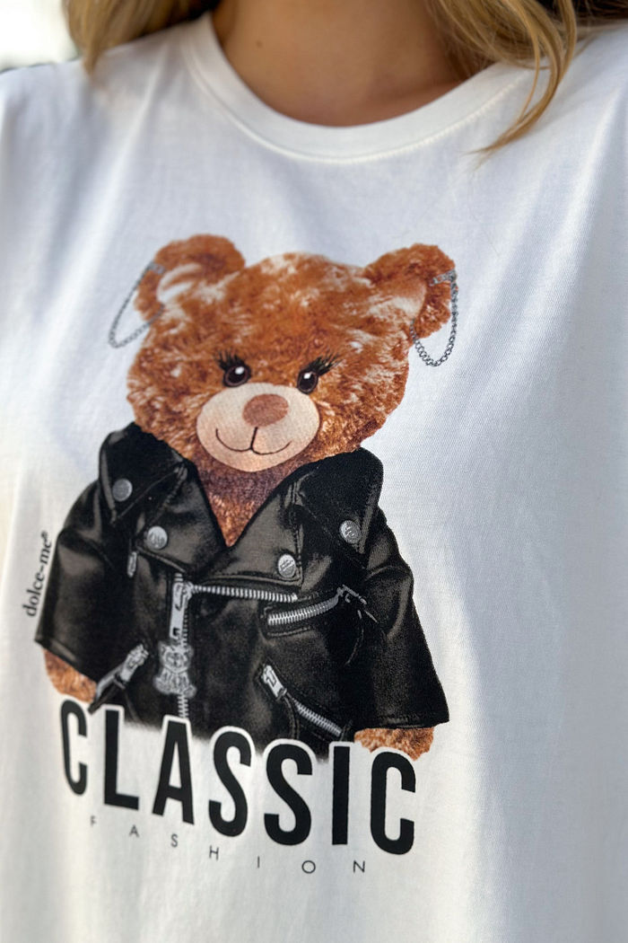 T-SHIRT ESTONADA CLASSIC FASHION OFF WHITE