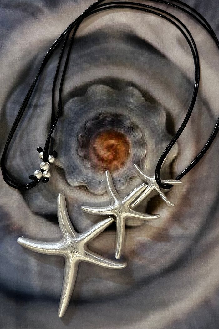 Colar Dany Três Estrelas – Prata