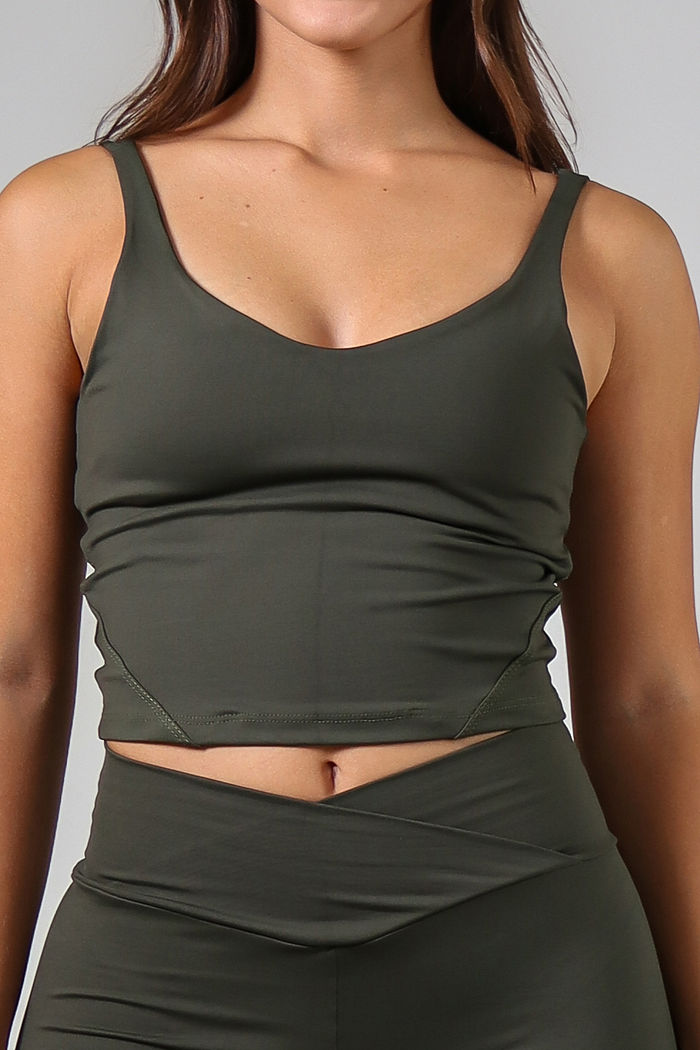 Top Regata Move Verde Militar