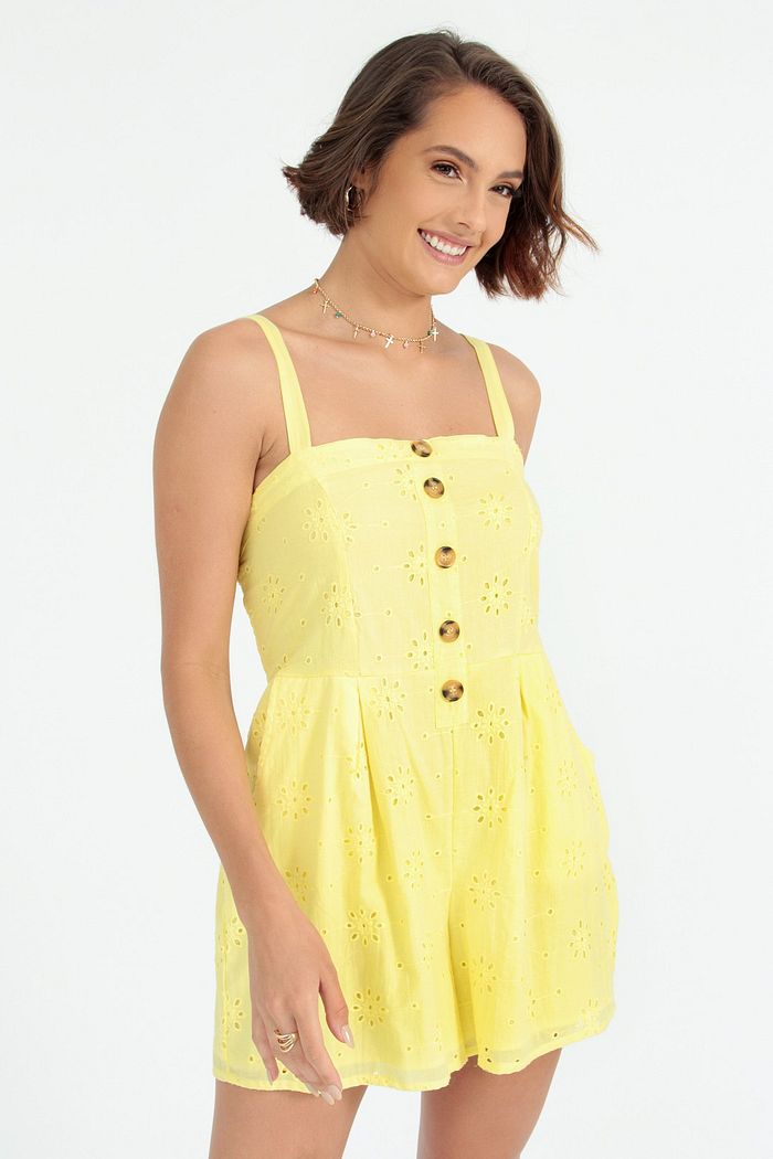 Hollister Floral Yellow Tube Top Size M - 23% off