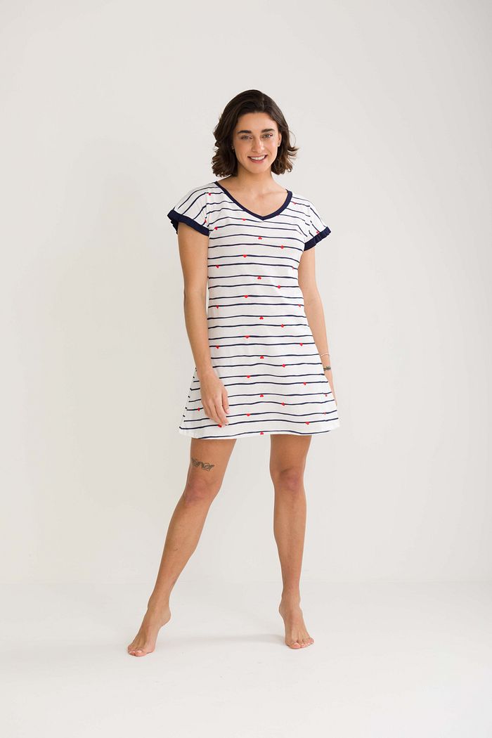 CAMISOLA MANGA CURTA HEART